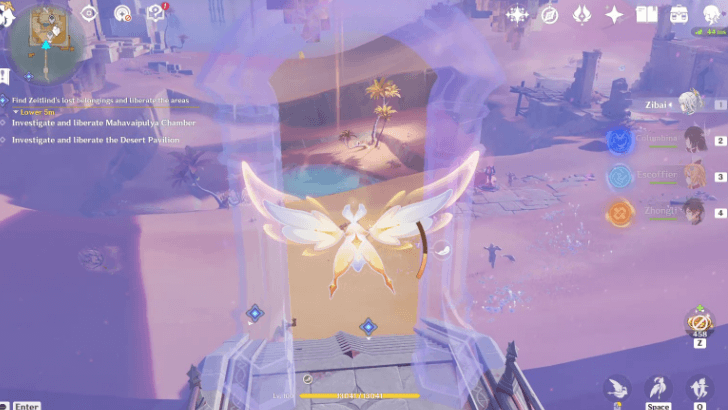 Genshin - Head to the Desert Pavilion