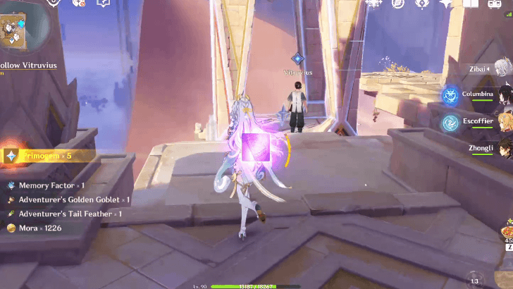 Genshin - Follow Vitruvius