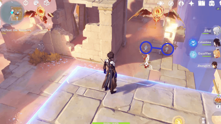 Genshin -  Rescue Survivor(s) at the Desert Pavilion 3