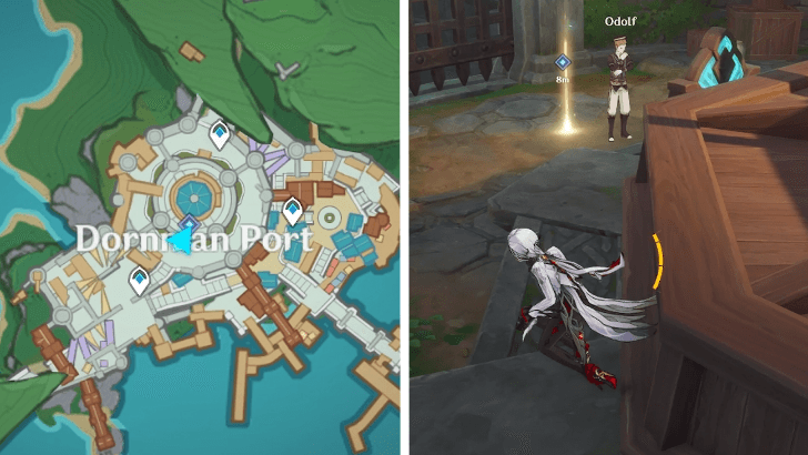 Genshin Impact - Head to the Base of the Old Lighthouse