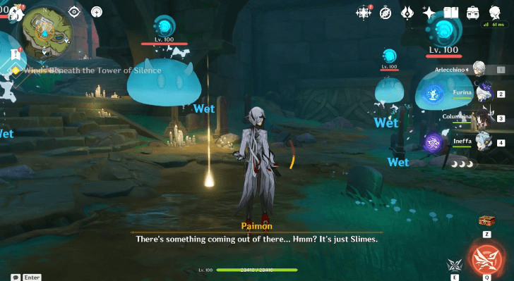 Genshin - Defeat the Slime