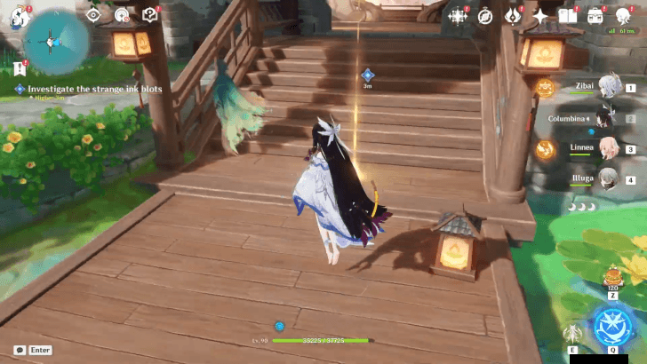 Genshin - Investigate the Strange Ink Blots