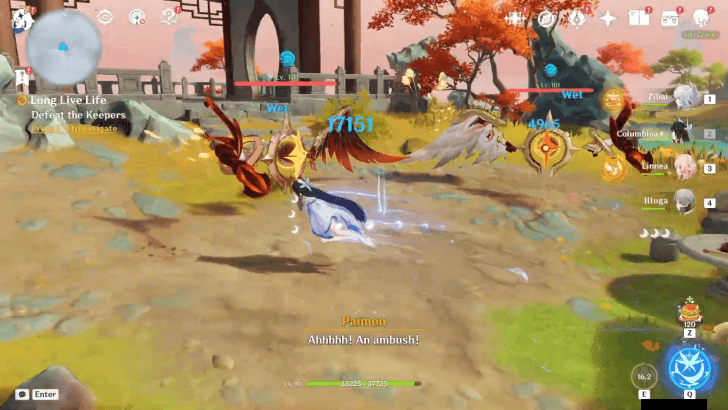 Genshin - Defeat the Keepers