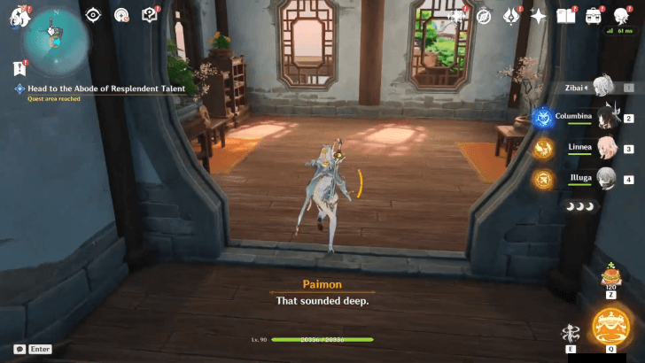 Genshin - Head to the Abode of Resplendent Talent