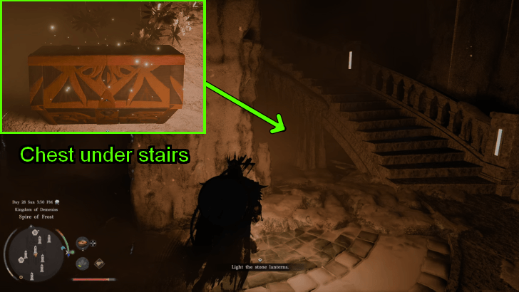 Spire of Frost Hidden Chest