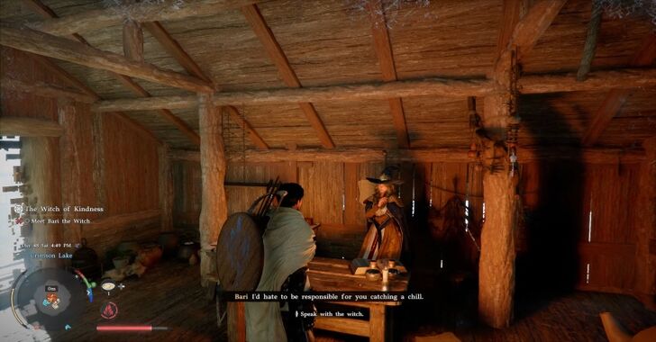 Kliff Meeting Bari the Witch