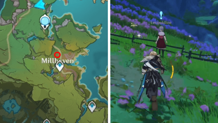 Genshin - Forest Boar Quest Location