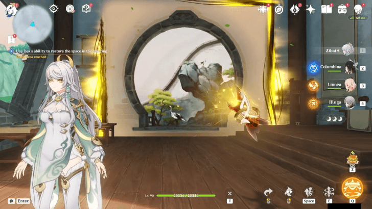 Genshin - Square Hanging Scroll