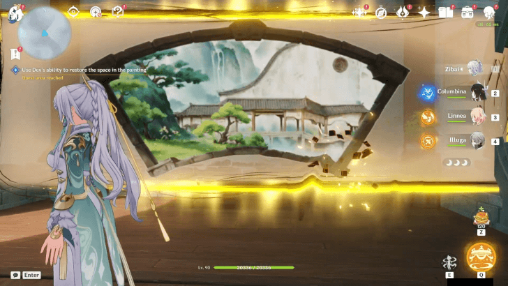 Genshin - Horizontal Hanging Scroll