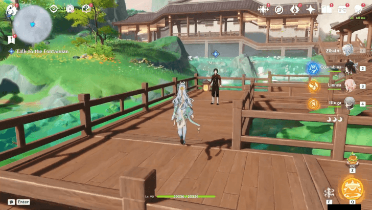 Genshin - Talk to the Fontainian