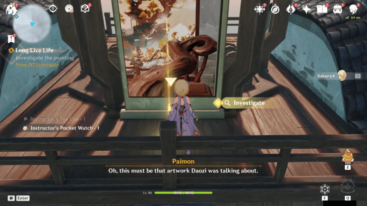 Genshin - Look for the Painting