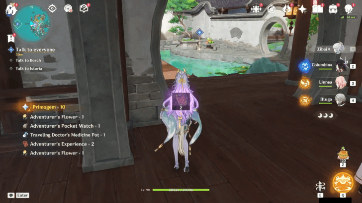 Genshin - Talk to Bosch