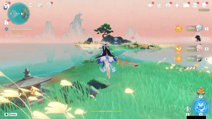 Genshin - Talk to Istoria