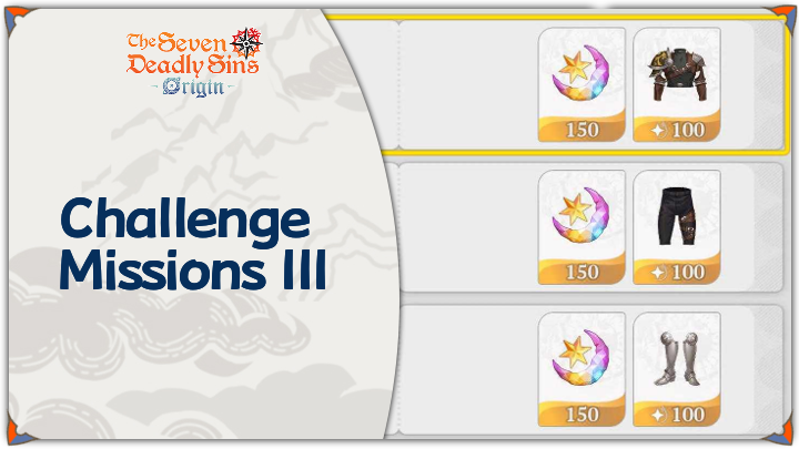 7DSO - Challenge Missions III