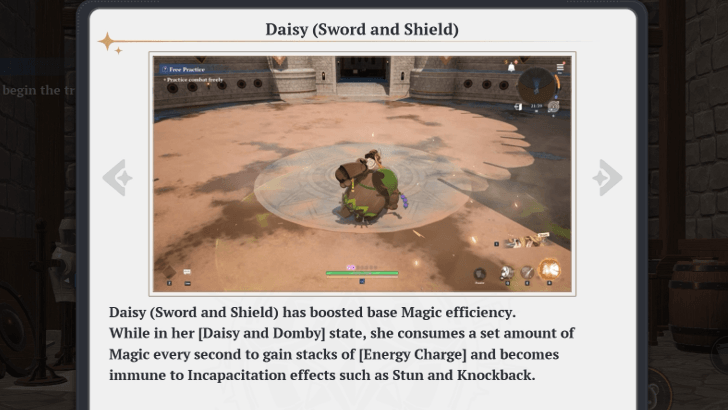 Hero Daisy - Sword and Shield