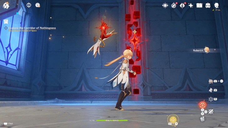 opening the wall with a core