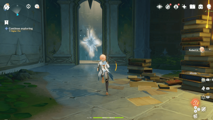 vortex out of the Corridor of Nothingness