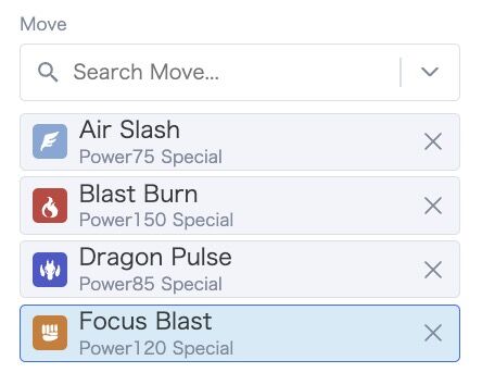 Pokemon Champions Damage Calculator 2 Add Moves