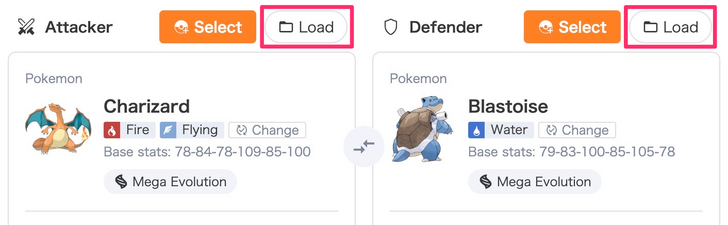 Pokemon Champions Team Builder 7 Load Damage Calculator
