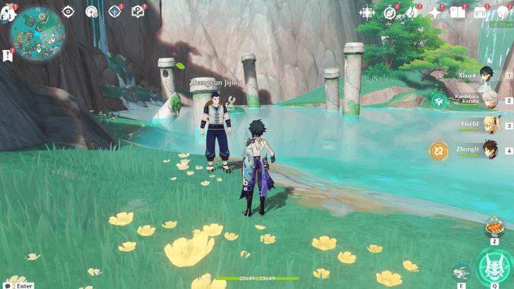 Genshin - Talk to Zhangsun