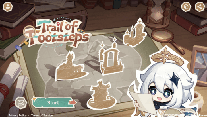 Genshin - Login to Trail of Footsteps