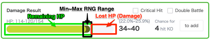 Pokemon Champions Damage Calculator 8 Damage Result HP