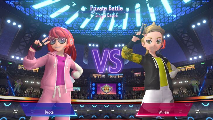 Pokémon Champions Battle Screen