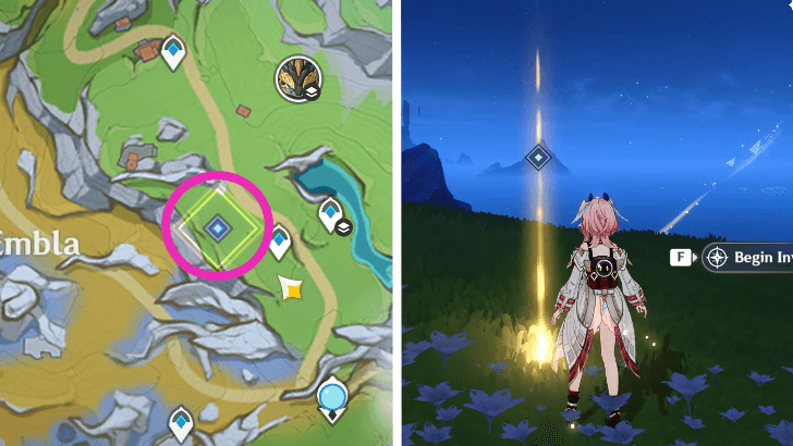 Head to Pillar of Embla