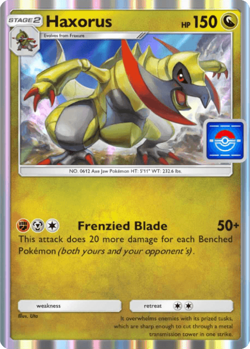 Pokemon TCG Pocket - P-B 045 Haxorus