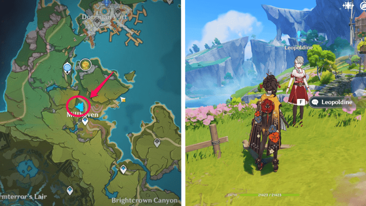 Forest Boar Pauses for the Bloom Quest Location