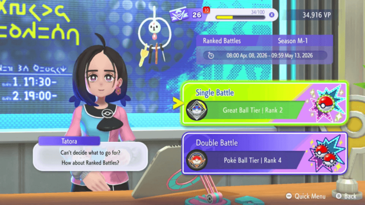 Ranked Battles with Different Tiers