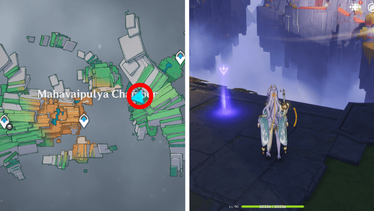 Genshin - The Moving Finger Writes Viewpoint Location