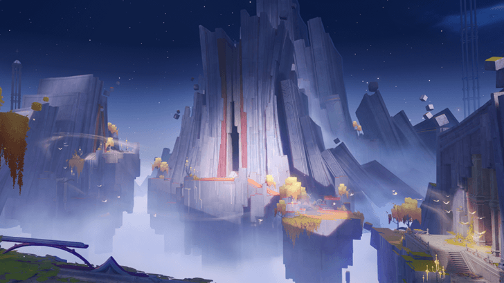 Genshin - Temple of Space Viewpoint - The Moving Finger Writes