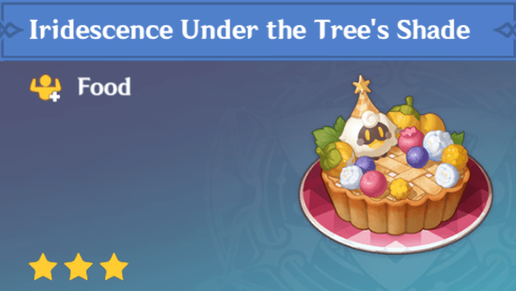 Genshin Impact - How to Get Iridescence Under the Tree