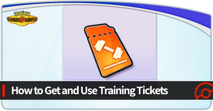 Pokemon Champions - How to Get and Use Training Tickets