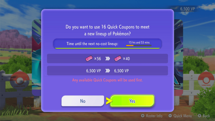 Using Quick Coupons