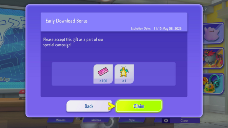 Early Download Bonus