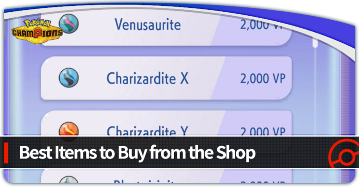 Pokemon Champions - Best Items to Buy from the Shop