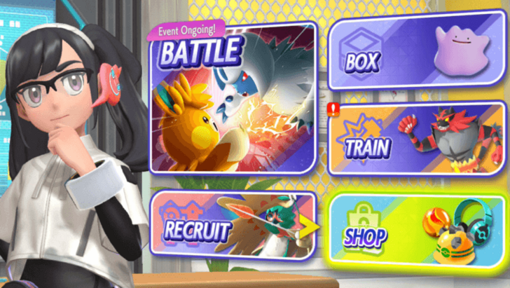 Open the Shop from the Main Menu