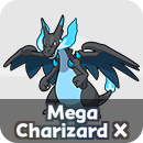 Mega Charizard X Dragon Dance Icon