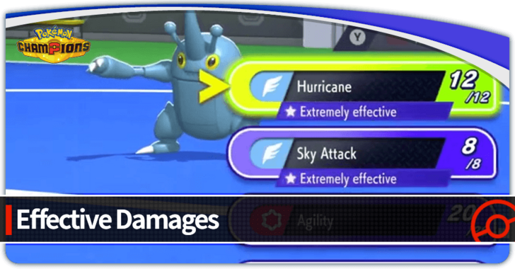 Pokemon Champions - What is Extremely Effective and Mostly Ineffective
