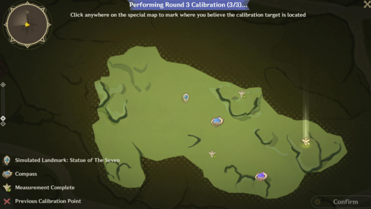 Genshin - Patrolling the Rolling Hills Map