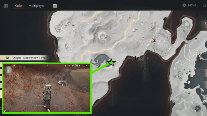 The Constant Star Map Location