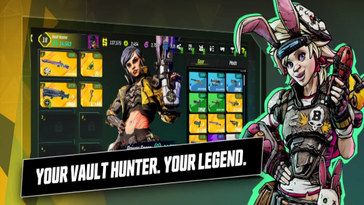 borderlands mobile vault hunters