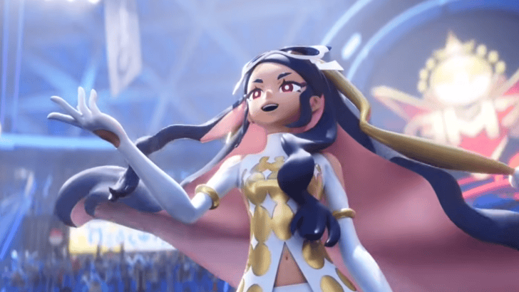 Pokemon Champions Caraway posing