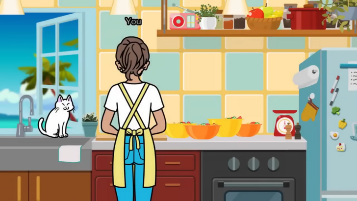 Slice and Dice Kitchen level Rhythm Heaven