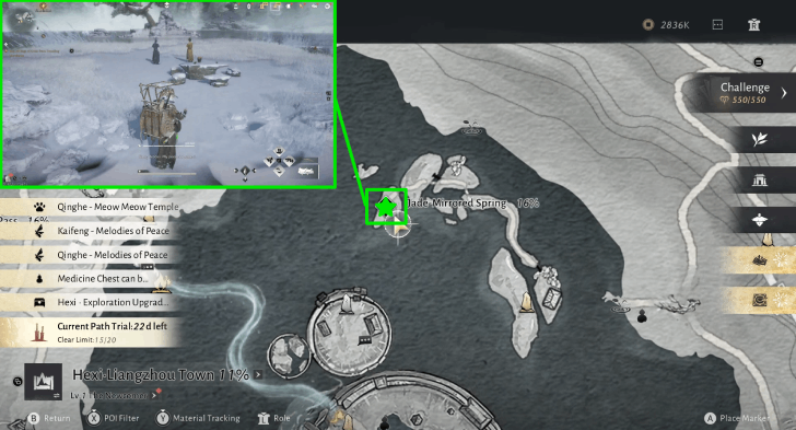 Rhyme with the Rivals Map Location