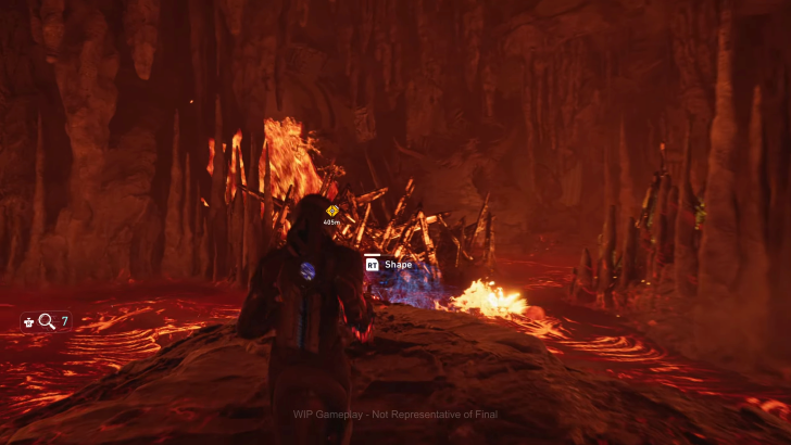 exodus shaping terrain