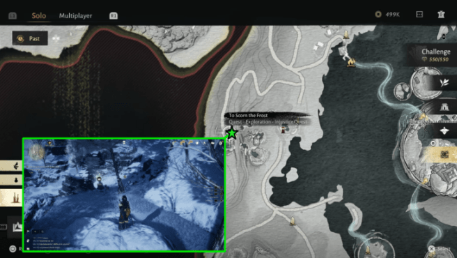 To Scorn the Frost Map Location