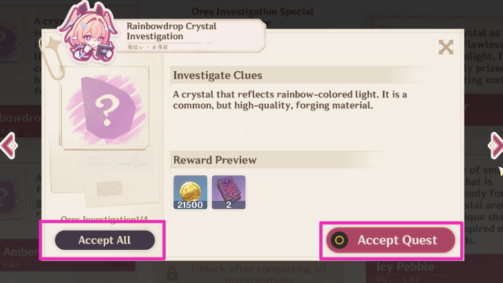 Start Mineral Quest on Archive